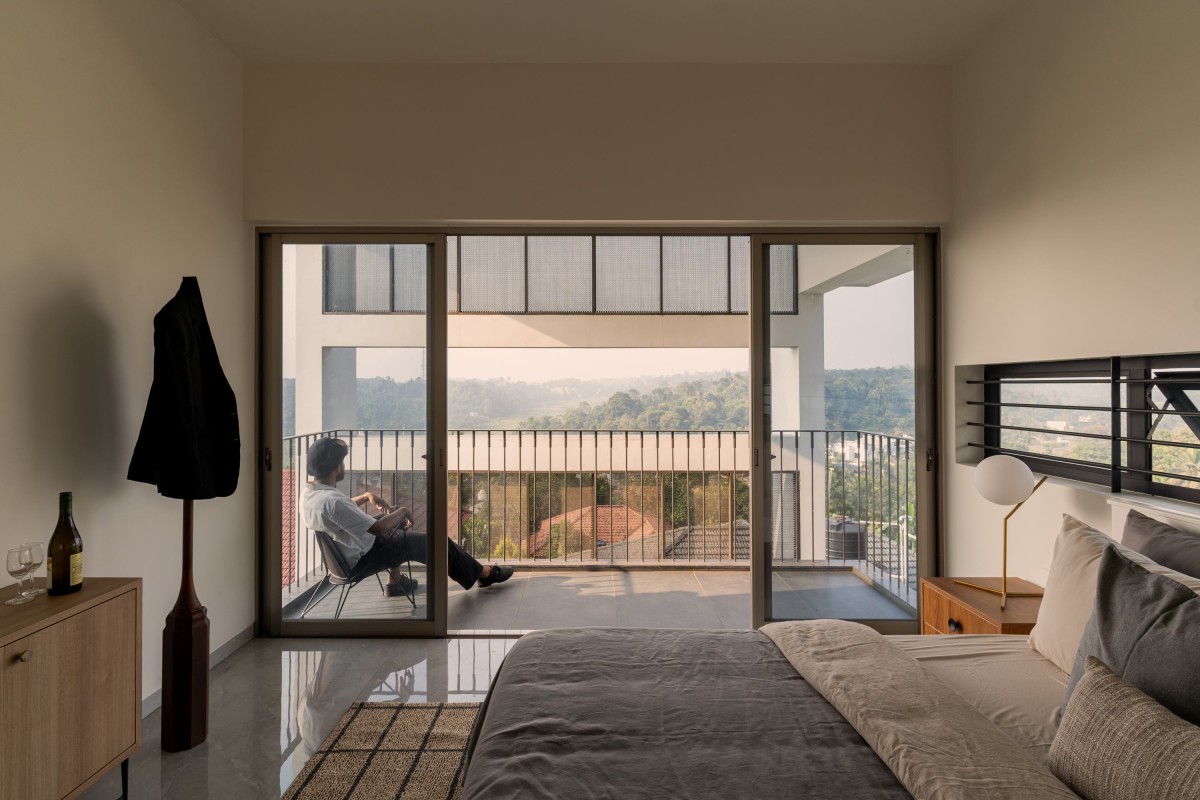 Bedroom of Athira-Paras Residence by Studio Acis