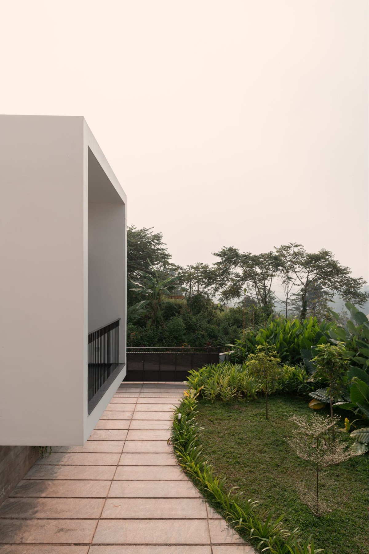 Porch of Athira-Paras Residence by Studio Acis