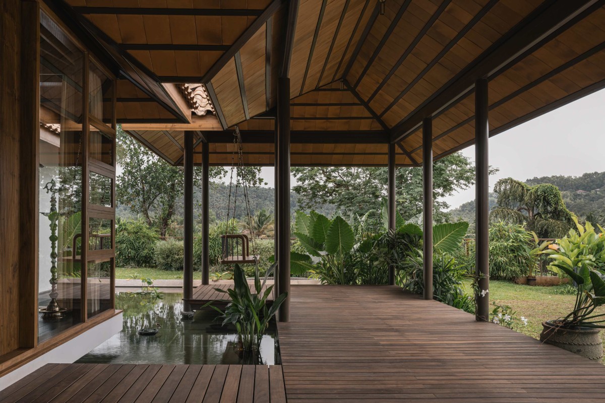 Outdoor deck of Lilly by Aslam Sham Architects