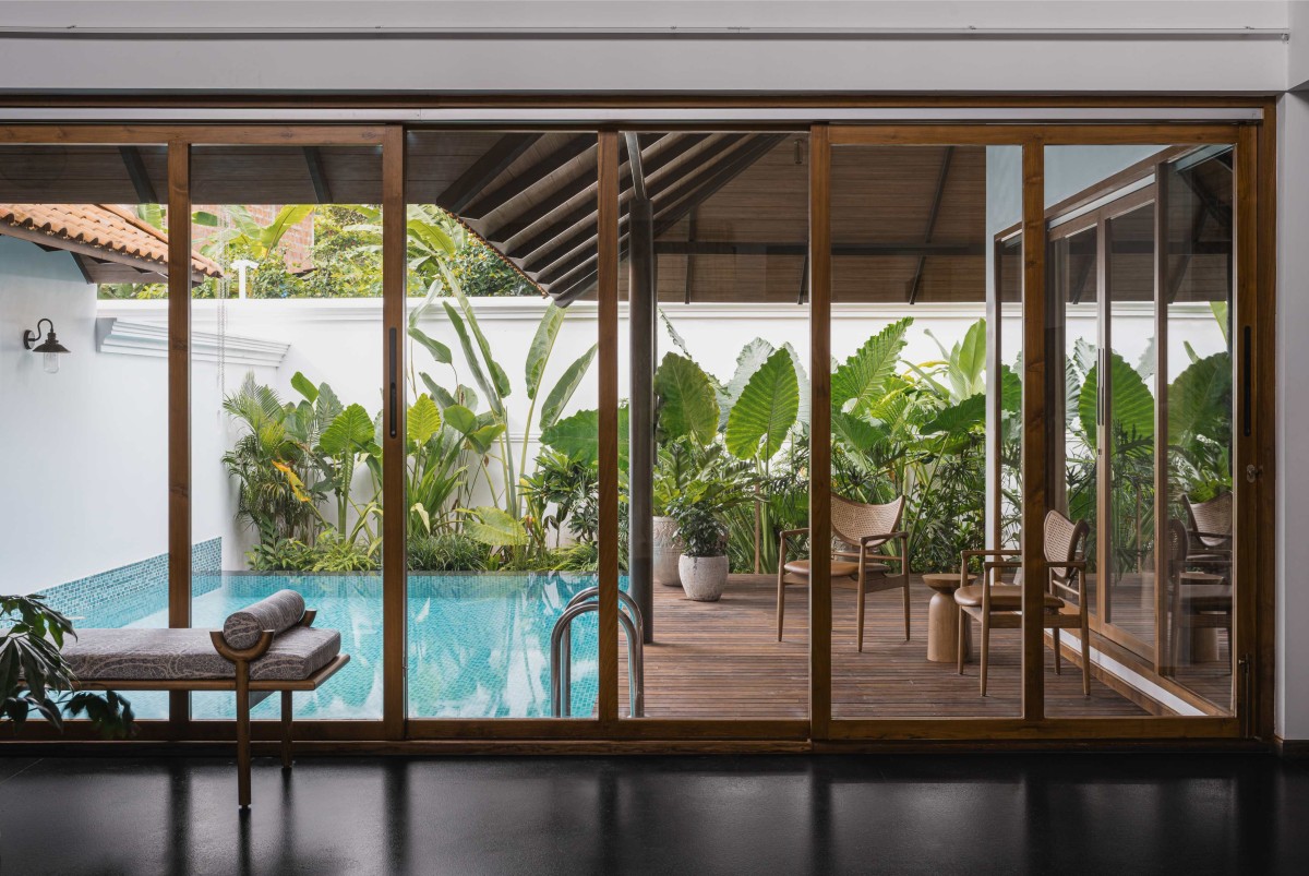 Pool view of Lilly by Aslam Sham Architects