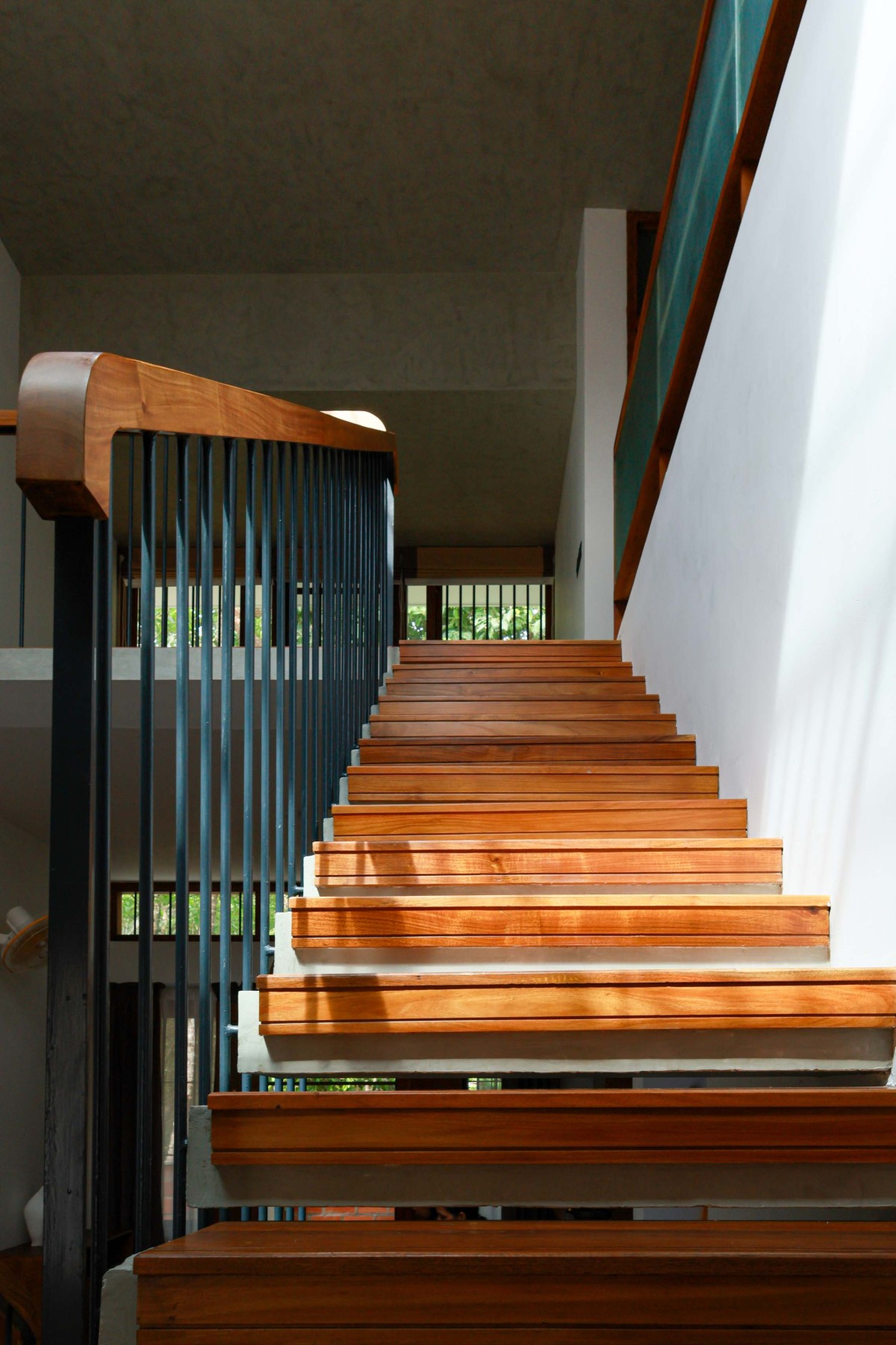Detailed shot of staircase of Nila by Studio 3AM