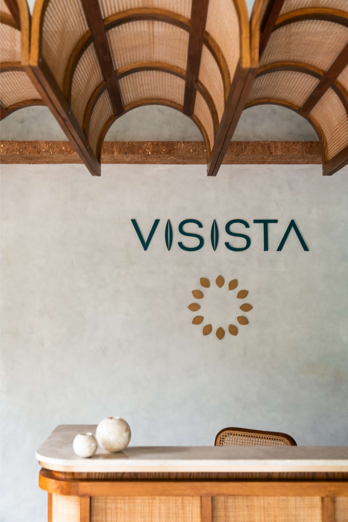 Reception desk of Vista Spaces by Studio GSA