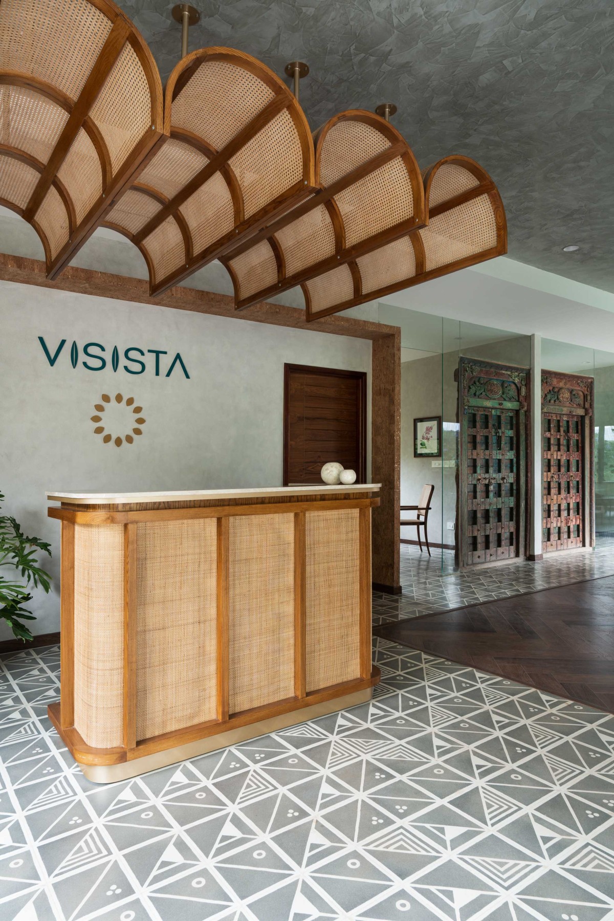 Reception area of Vista Spaces by Studio GSA