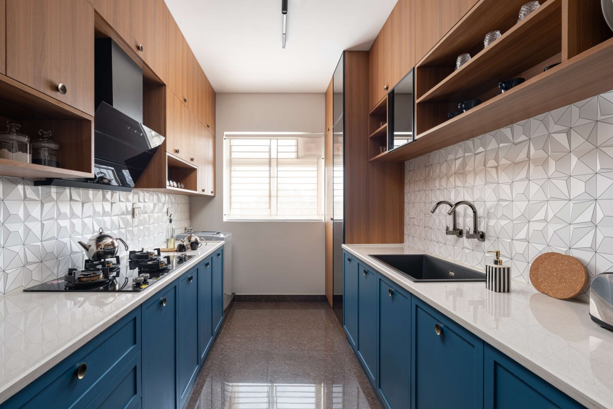 Kitchen of 6D by Bani Architects