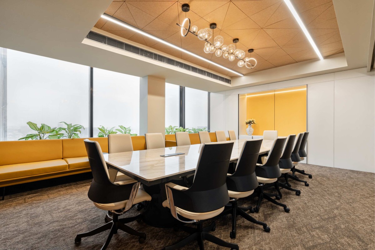 Board room of Pierian Office by The Picturesque Studio