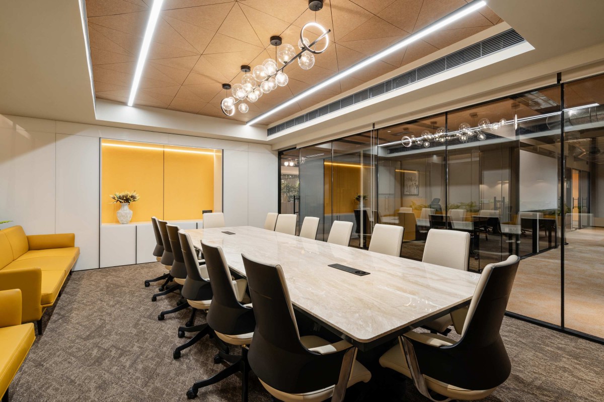 Board room of Pierian Office by The Picturesque Studio