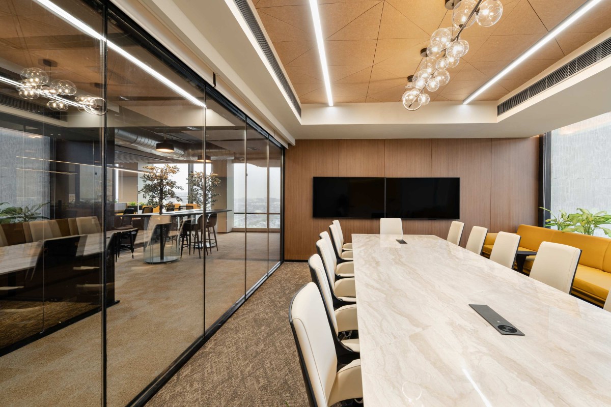 Board room of Pierian Office by The Picturesque Studio