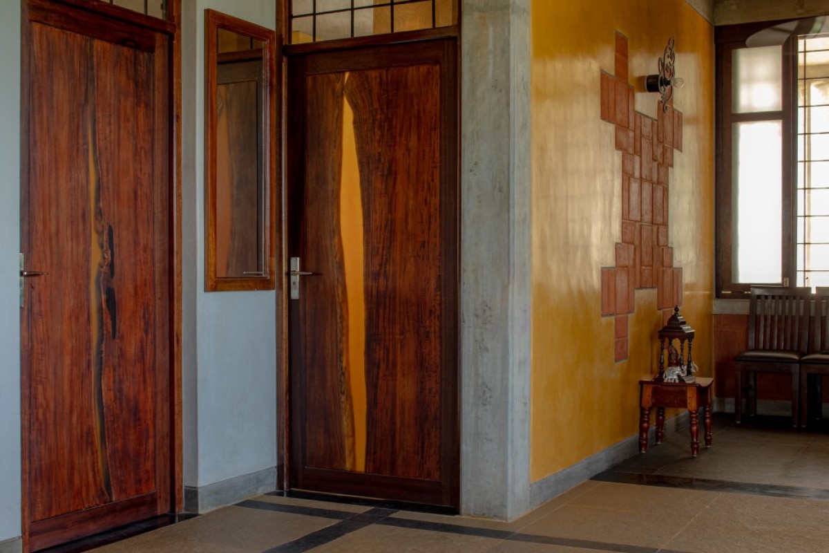 Foyer of Alamu Nilayam by RP Architects