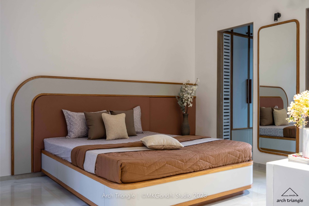Daughter's Bedroom of Jiruwala Residence by Arch Triangle