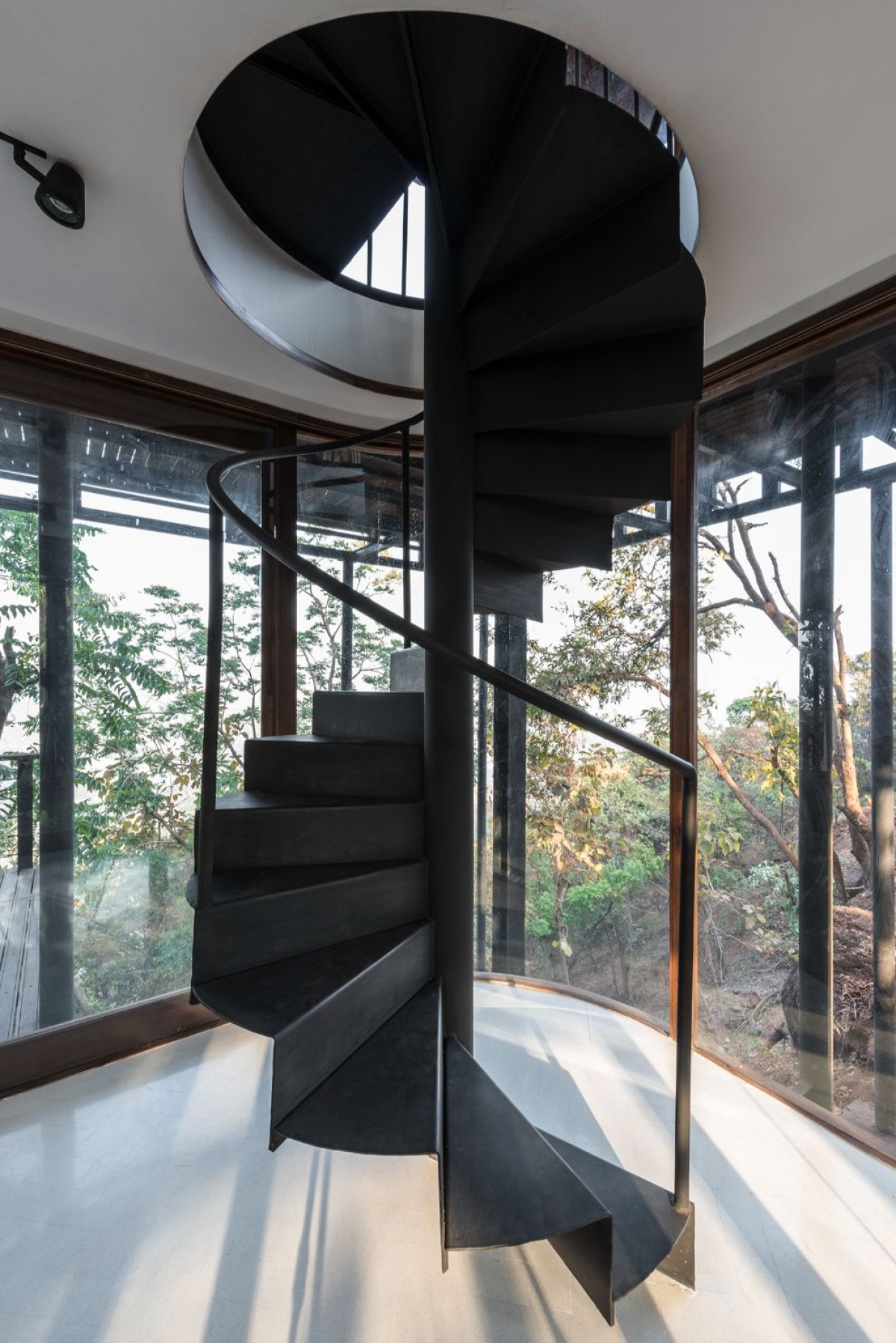 Spiral Staircase of Tree Villa by Architecture BRIO