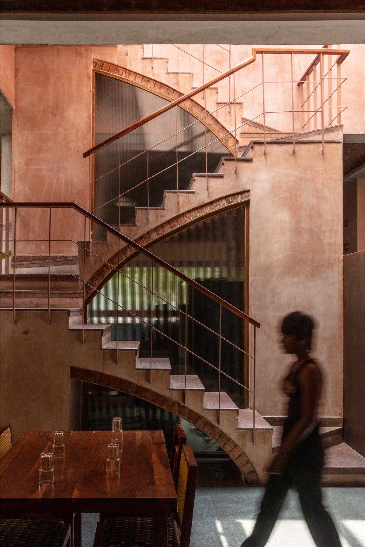 Staircase of Telugu Medium by Sona Reddy Studio