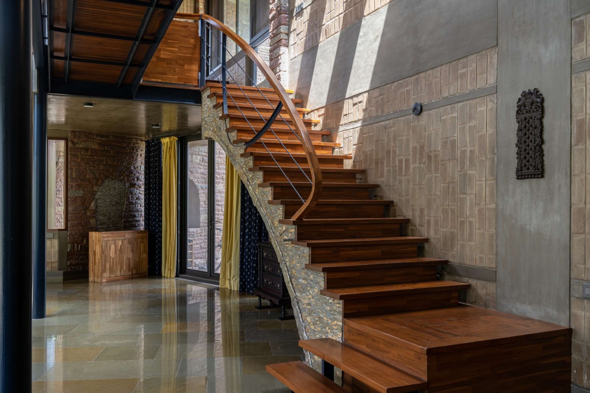 Staircase of Symphony of Elements by Wright Inspires