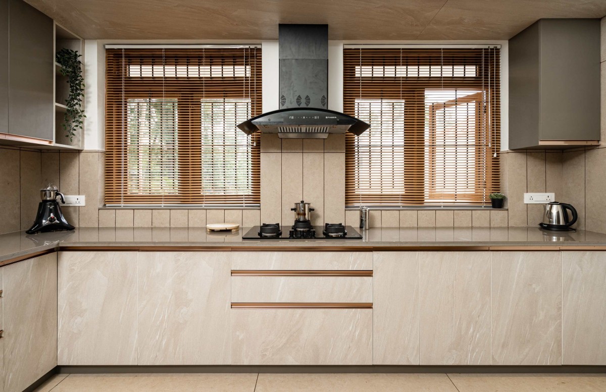 Kitchen of Arackal Madom by In Between Space Architects