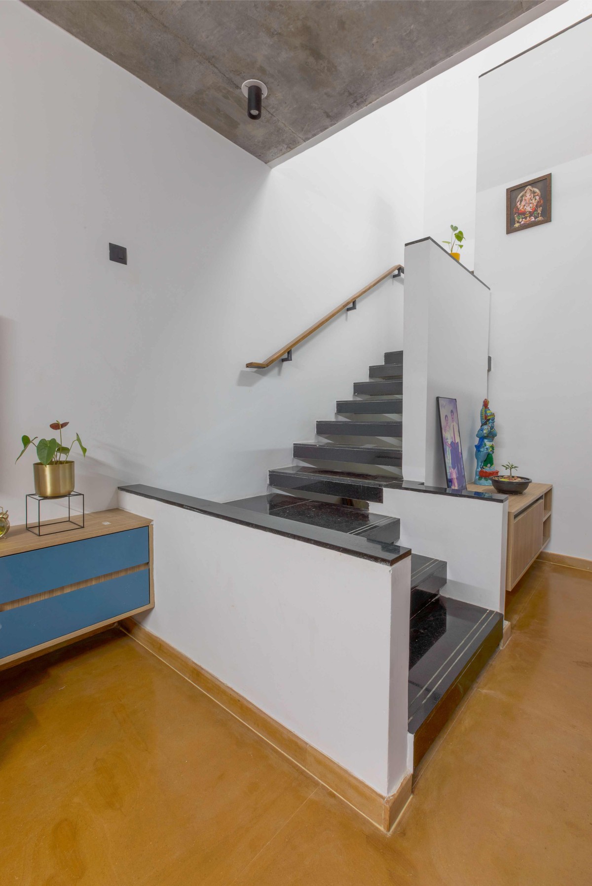 Staircase of Brick House by Studio 1008