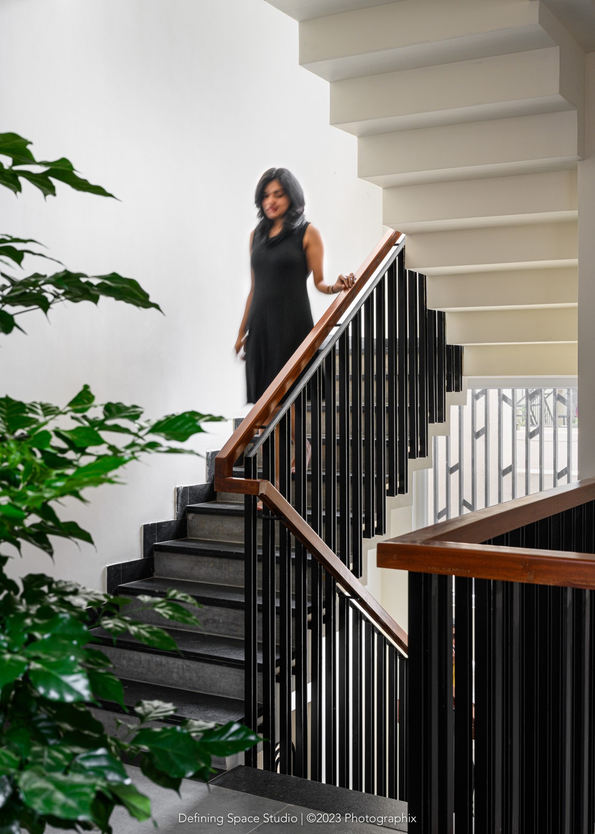 Staircase of Anugraha by Defining Space Studio