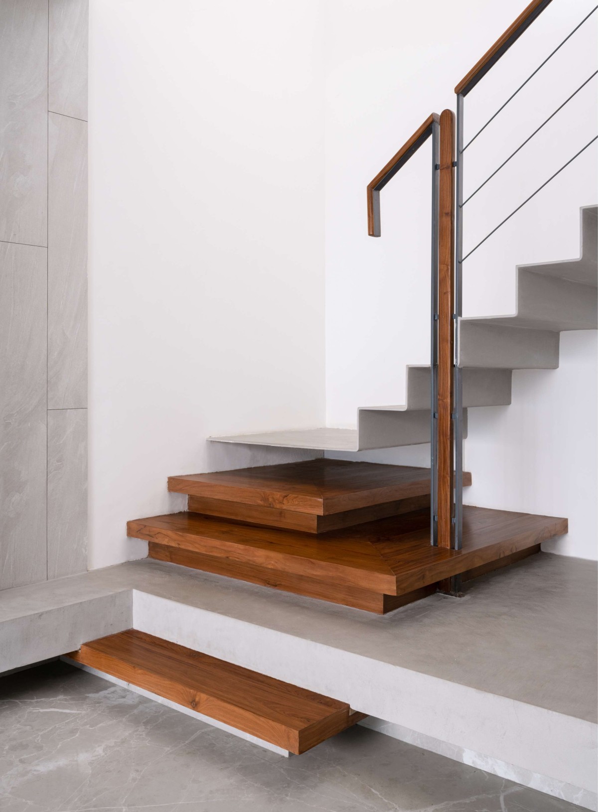 Staircase of House One891 by Studio Vasaka