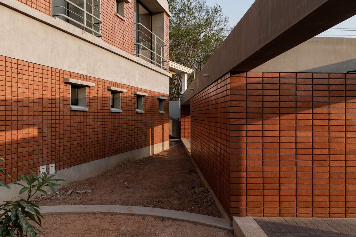 Courtyard of Artist Residence & Atelier by Cochin Creative Collective