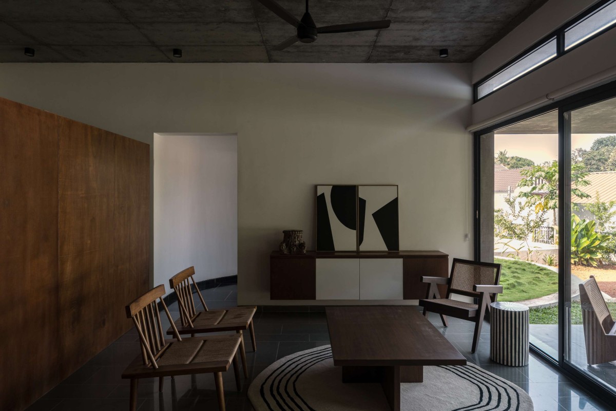 Living room of Artist Residence & Atelier by Cochin Creative Collective