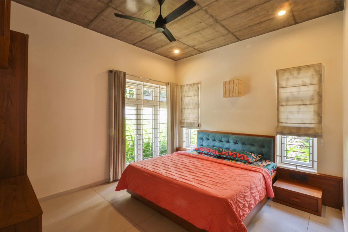Bedroom of Meghamalhar by T Square Architects
