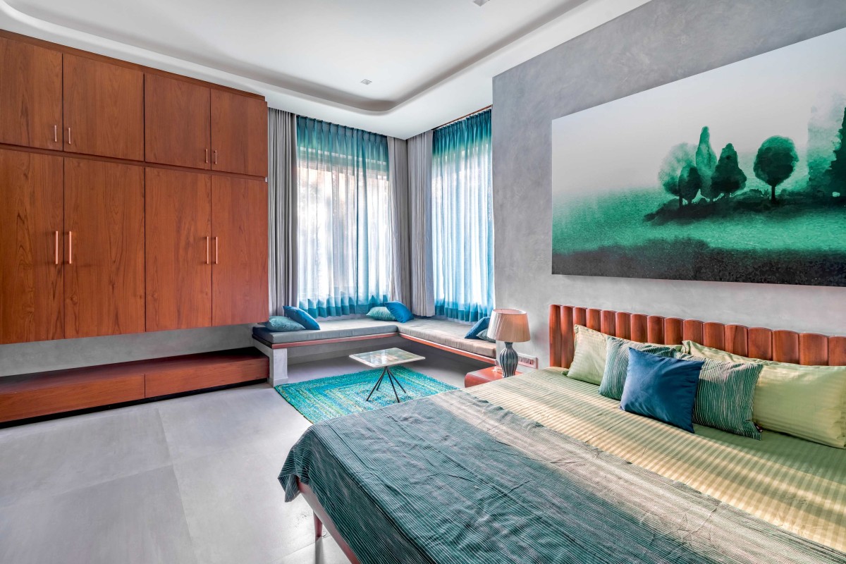 Bedroom of Desert Villa by Ace Associates