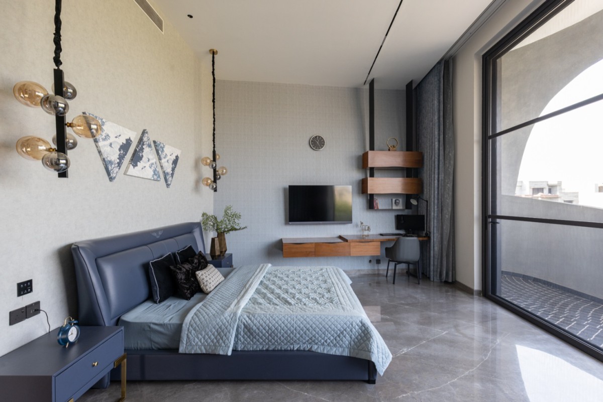 Bedroom 4 of The Ribbon House by Studio Ardete