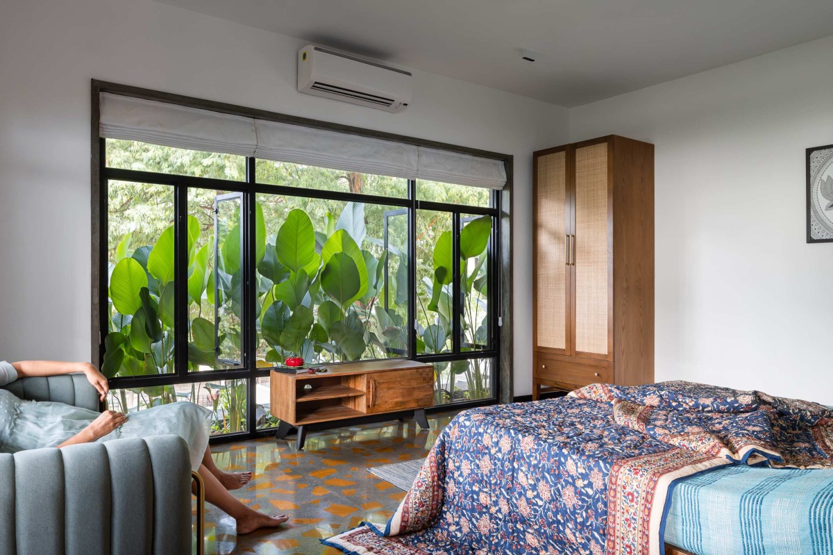 Bedroom of Sendhil Studio by EDOM Architecture