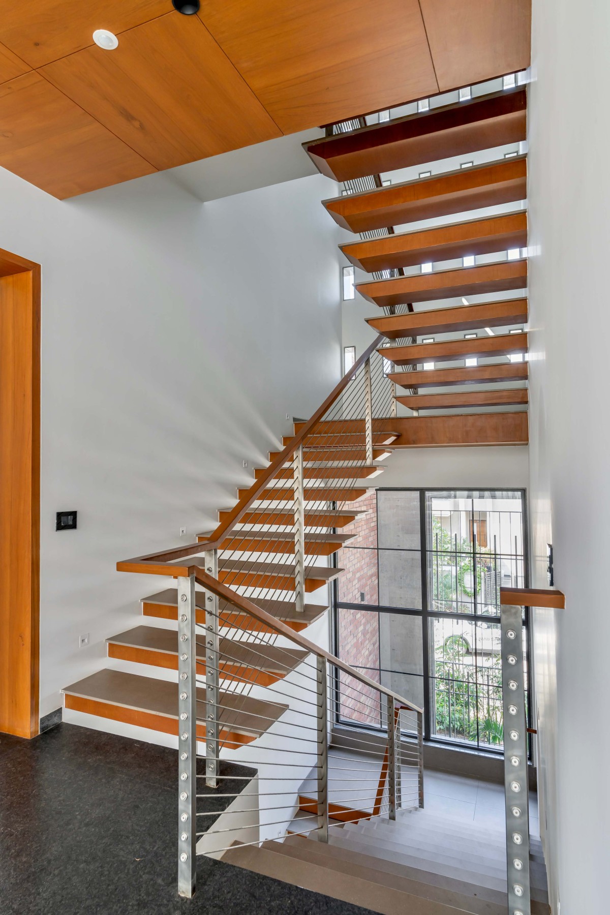 Staircase of The Concrete Tree House by Architects at Work