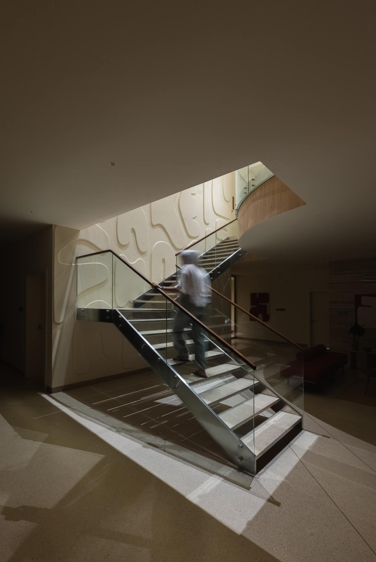 Staircase of Ameer Residence by Nou Designs