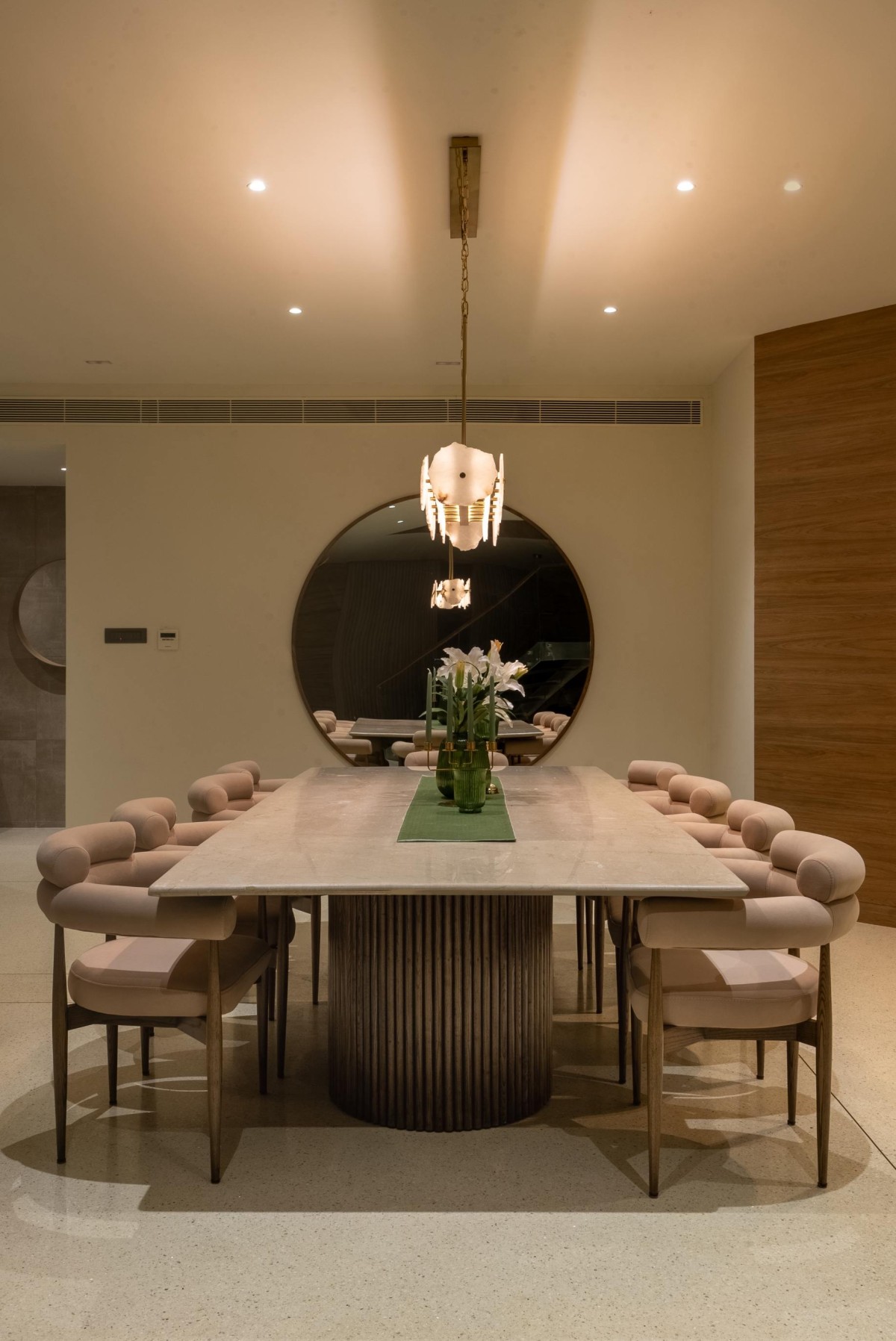 Dining of Ameer Residence by Nou Designs