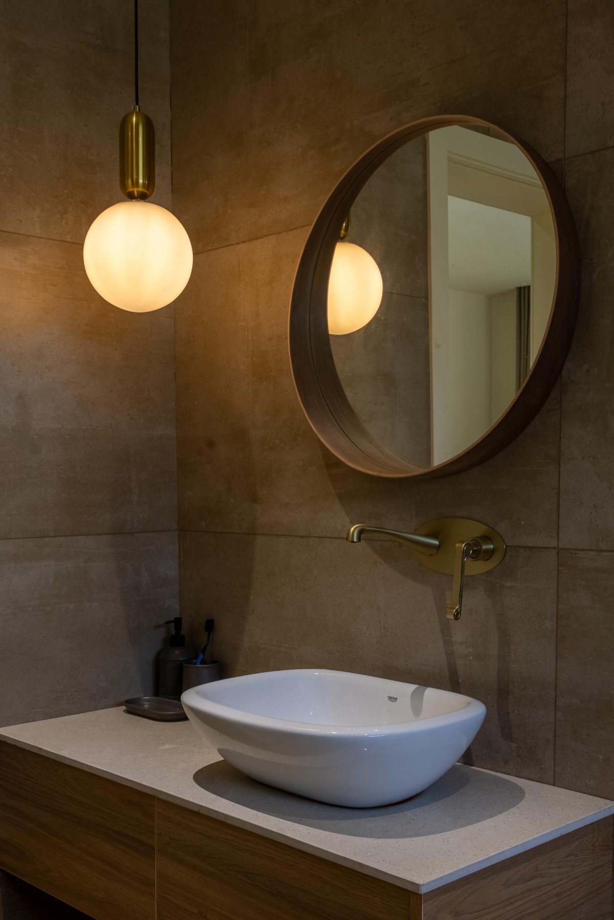 Bathroom of Ameer Residence by Nou Designs