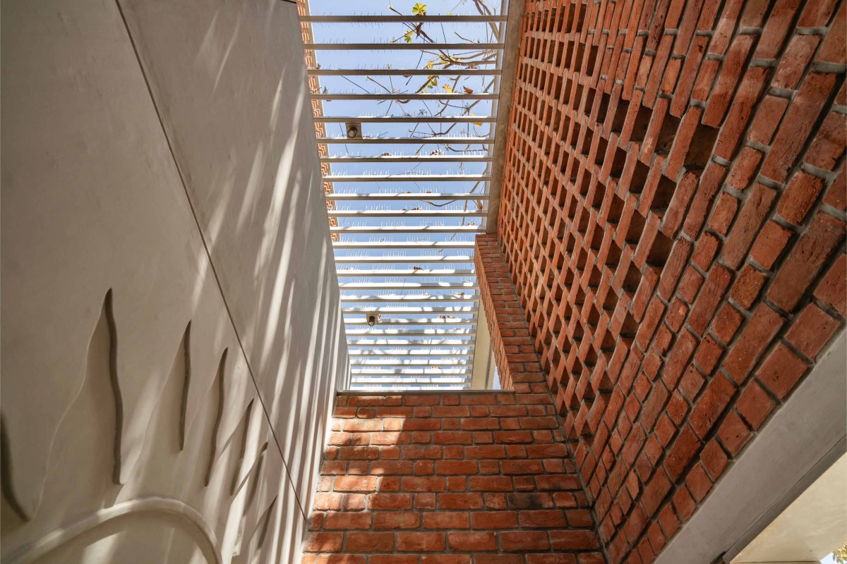 Skylight of The Maze House by MISA Architects