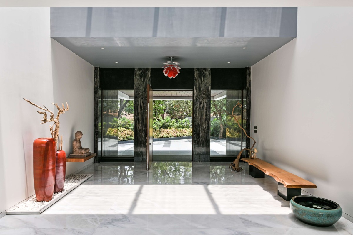 Foyer of Infinity House by GA Design
