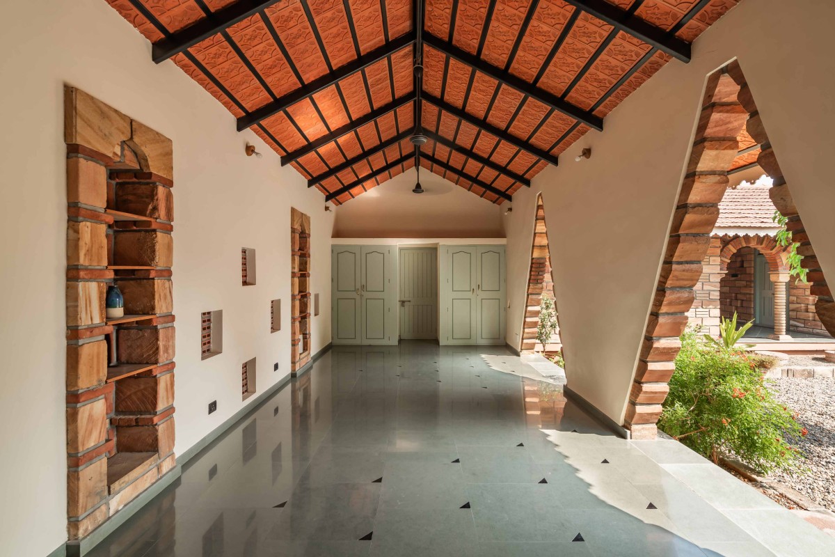 Corridor of Tribhuvana by d6thD Design Studio