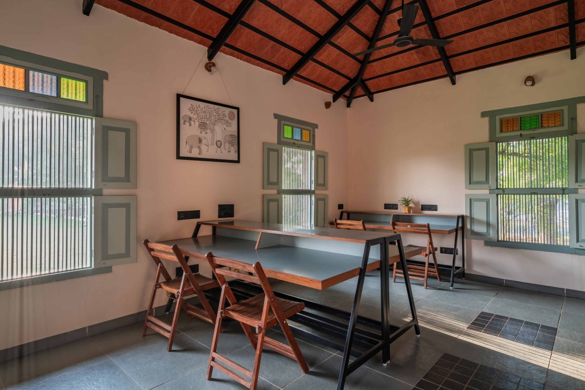 Studio Workspace of Tribhuvana by d6thD Design Studio