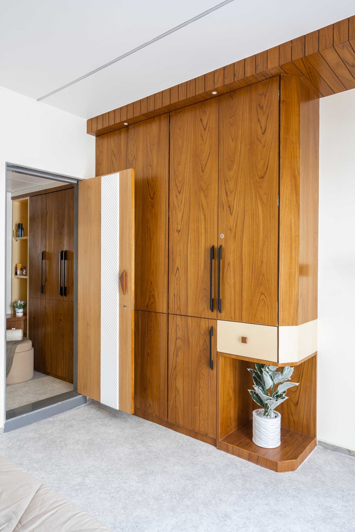 Wardrobe of Block House by Bharmal Associates