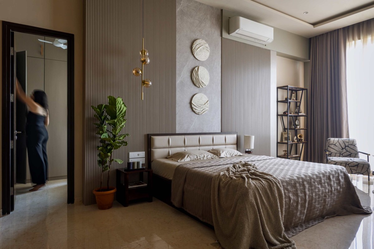 Bedroom of The Grid Haus by The Artful Habitat