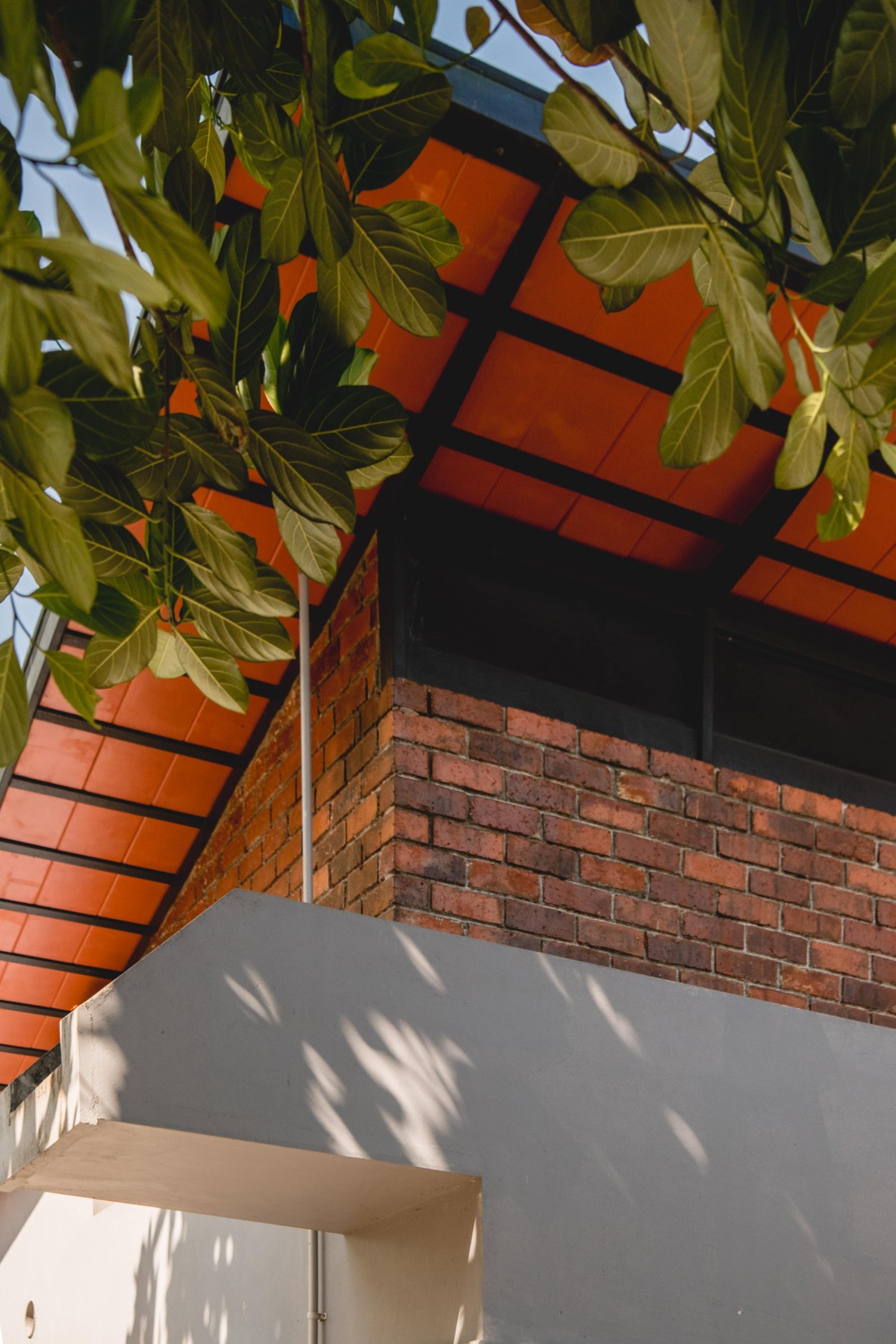 Detailed shot of exterio wall of Agrarian’s Shelter by Bosky Studios