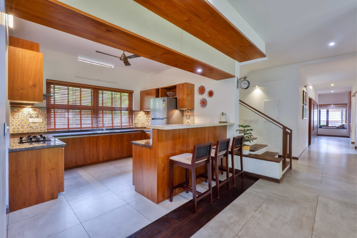 Kitchen of Our Space by Satkriya Architecture