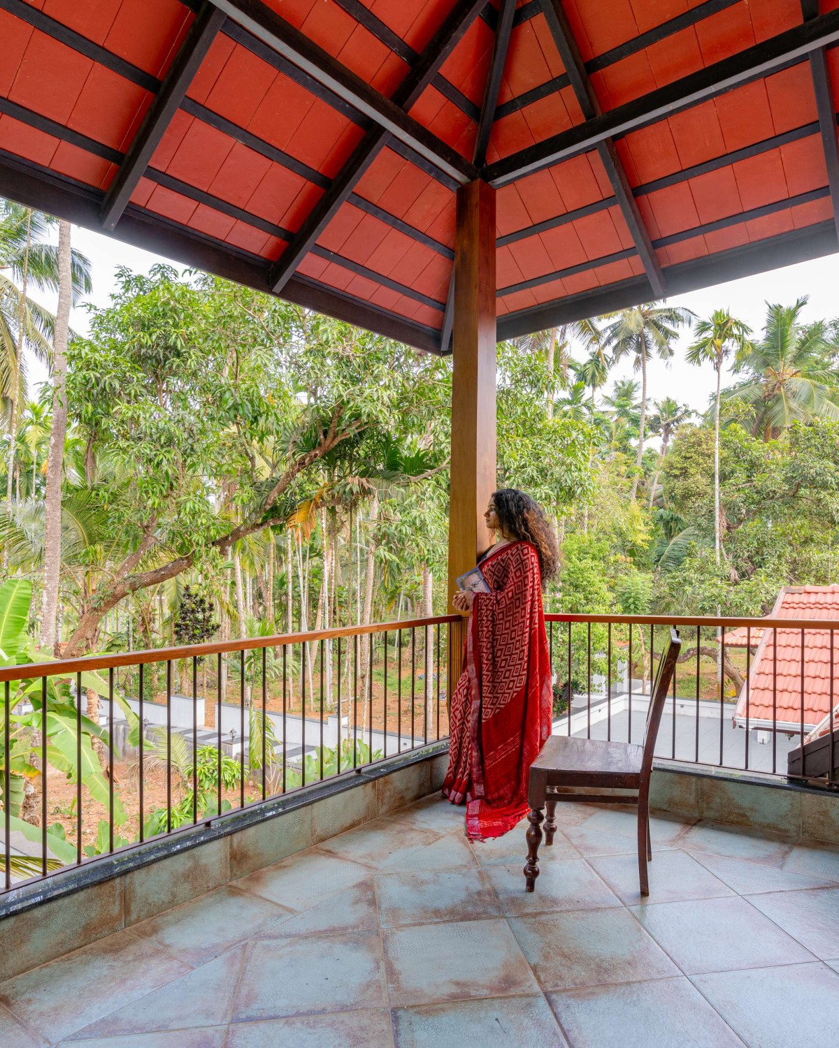 Balcony of Muthana House by Designature Architects