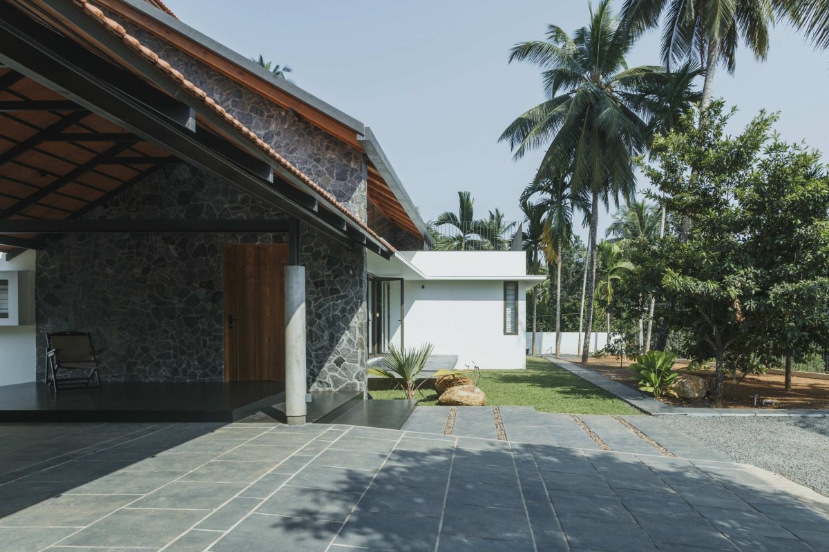 Entrance of Aruvi by Casa Design Studio