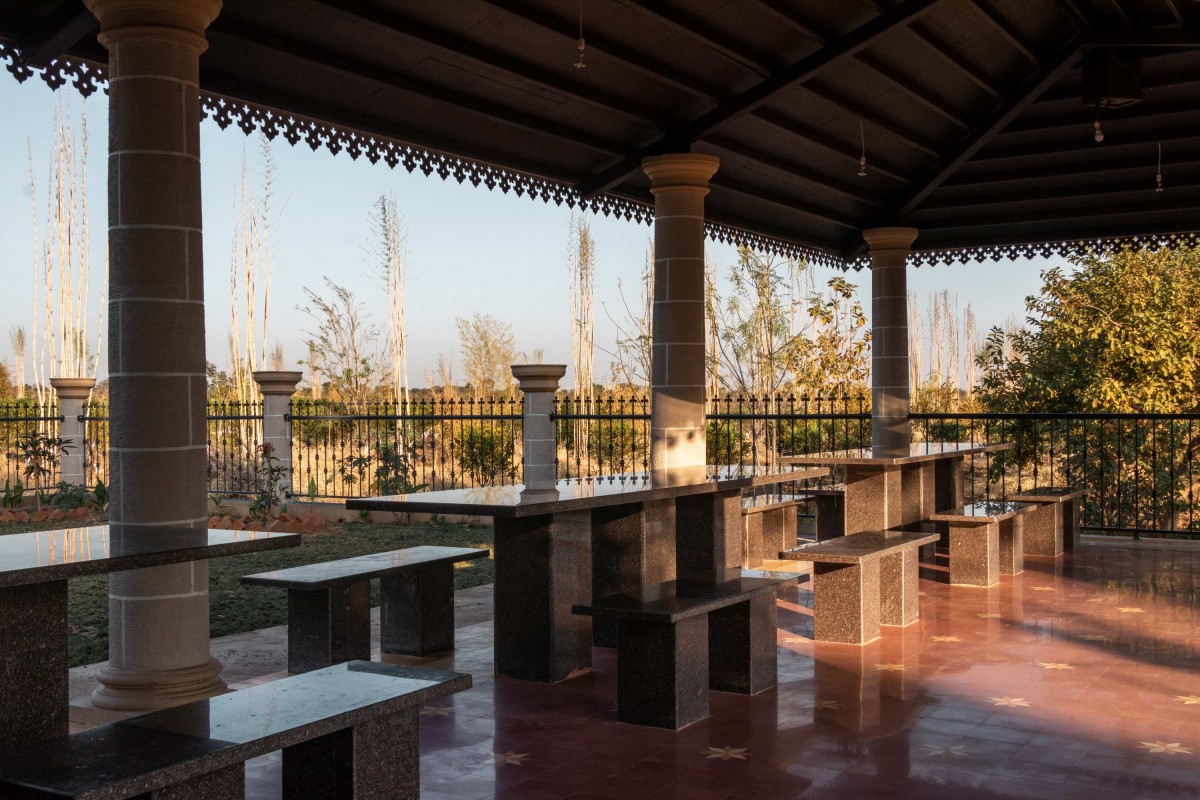 Gazebo of The Farmhouse by Oris Architects