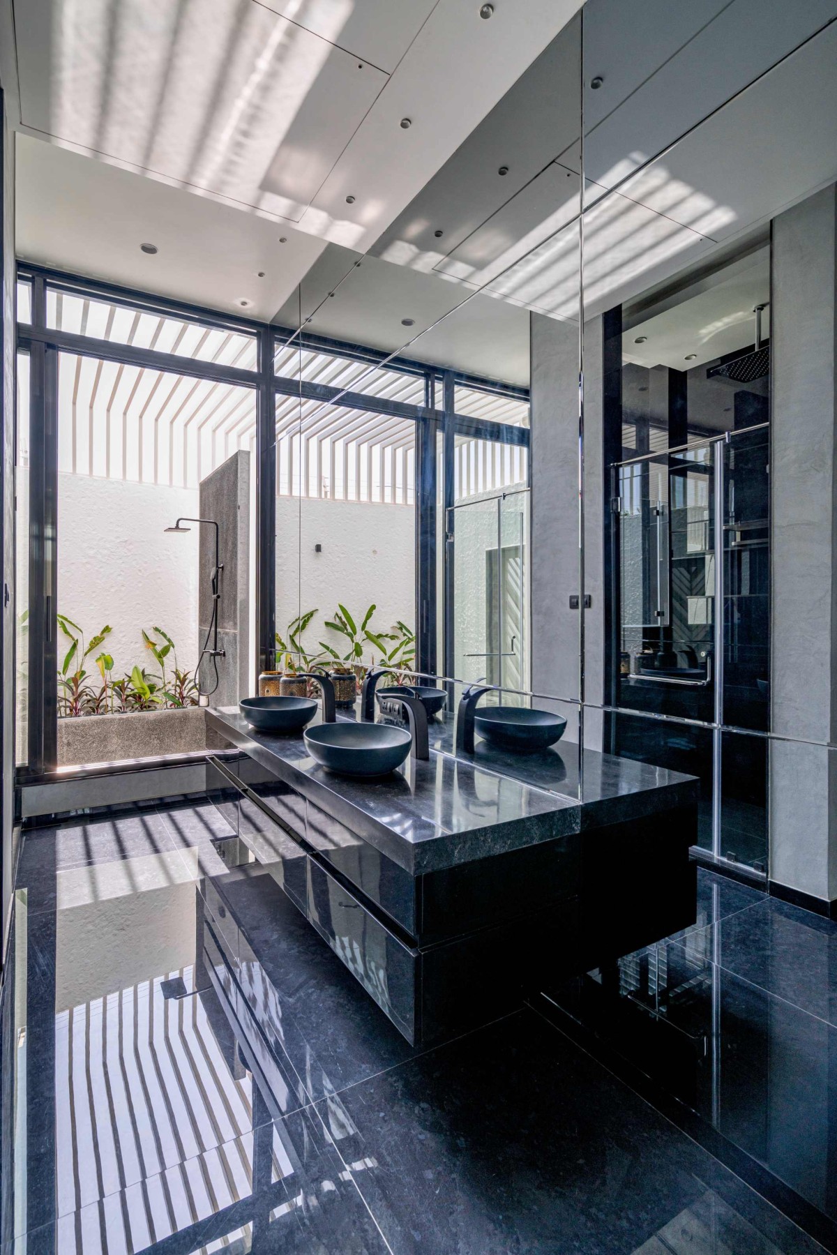 Bathroom of Sri Sri Villa by Ace Associates