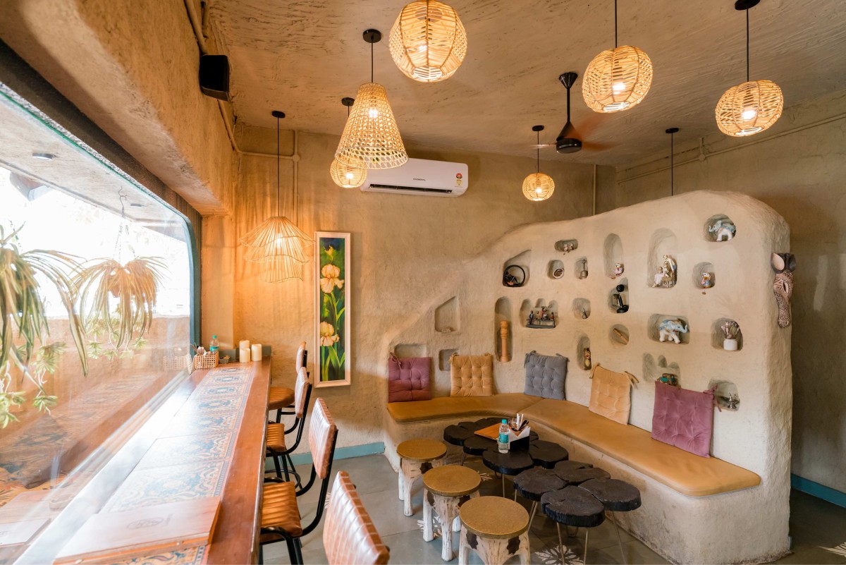 Interior view of Cafe Lambreta by Interior Ozal Design Studio