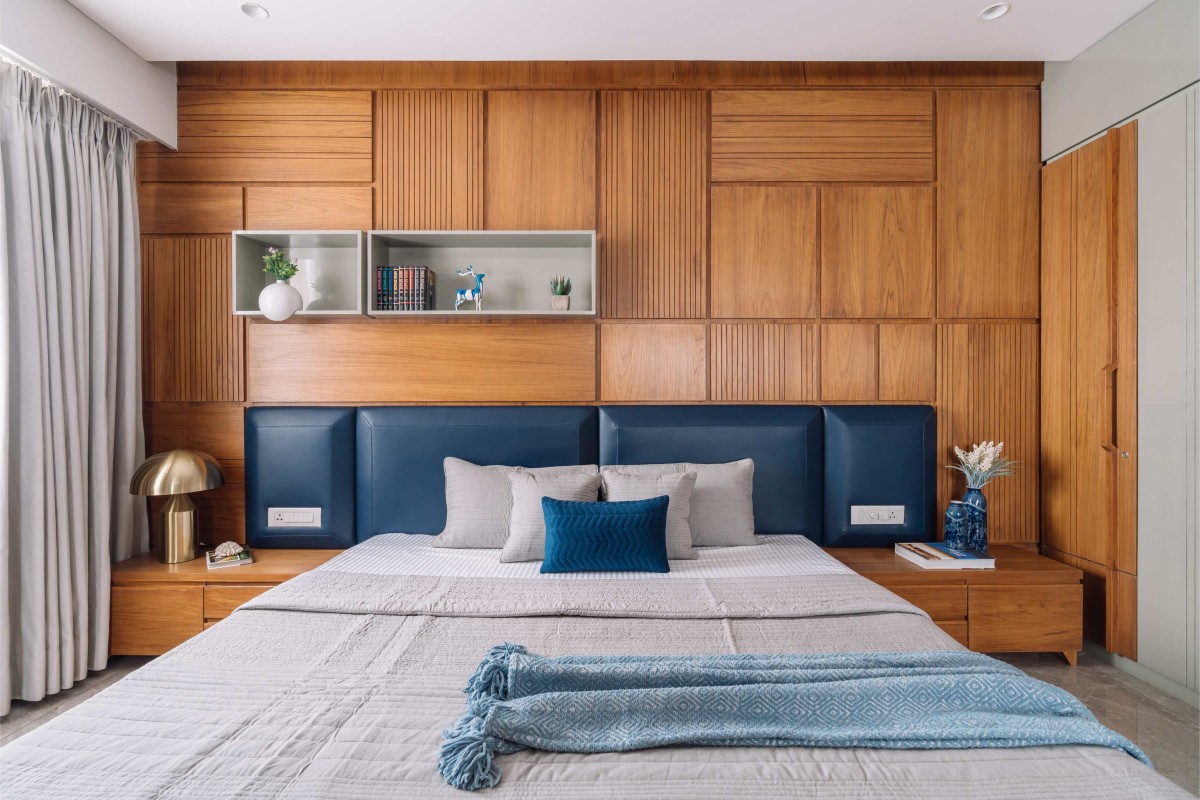 Master Bedroom of Apartment 704 by Neev Design Studio