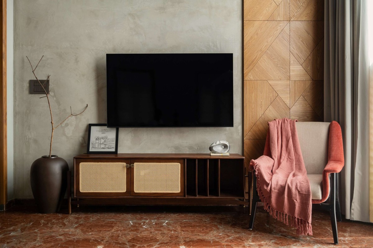 TV Unit of Eden by Greenline Architects