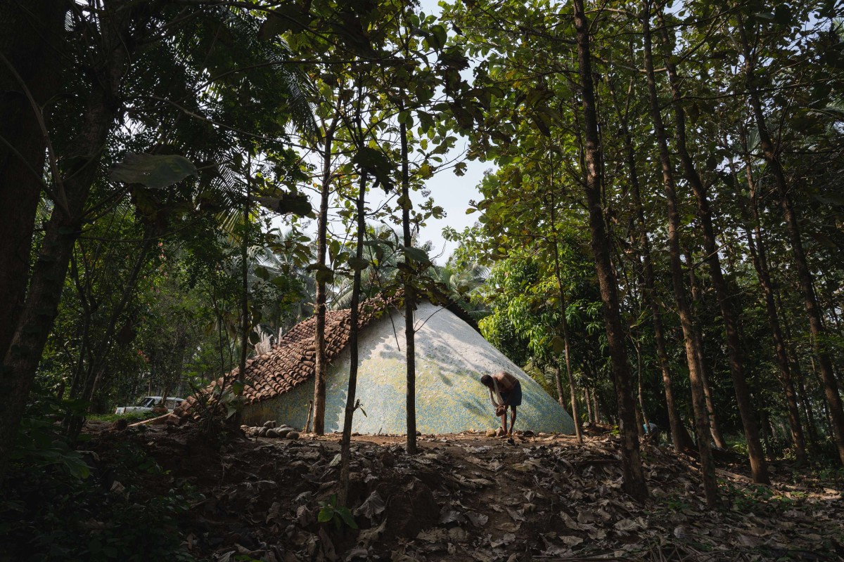 Exterior view of The Wendy House by Earthscape Studio