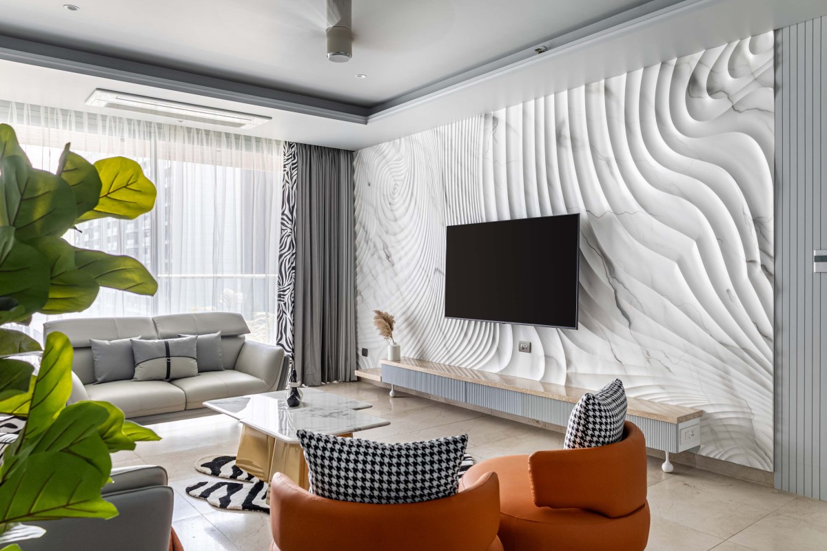 Living room of Callisto Home by Abstract Design Studio