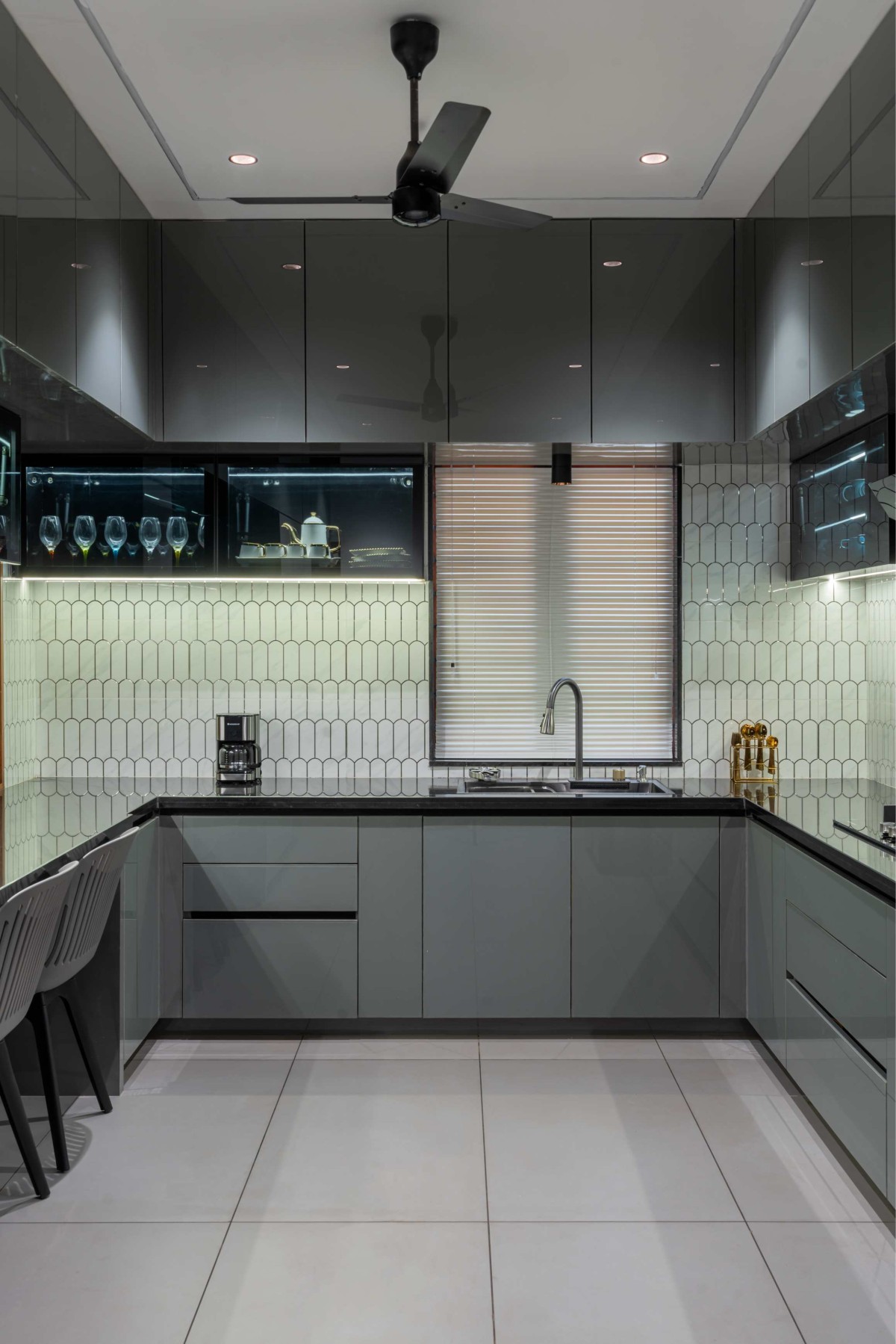 Kitchen of Anwar Residence by De Eco Architects