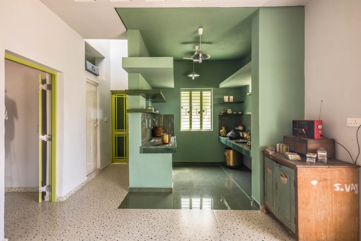 View from living room of Tint of Green by SomA.Architects