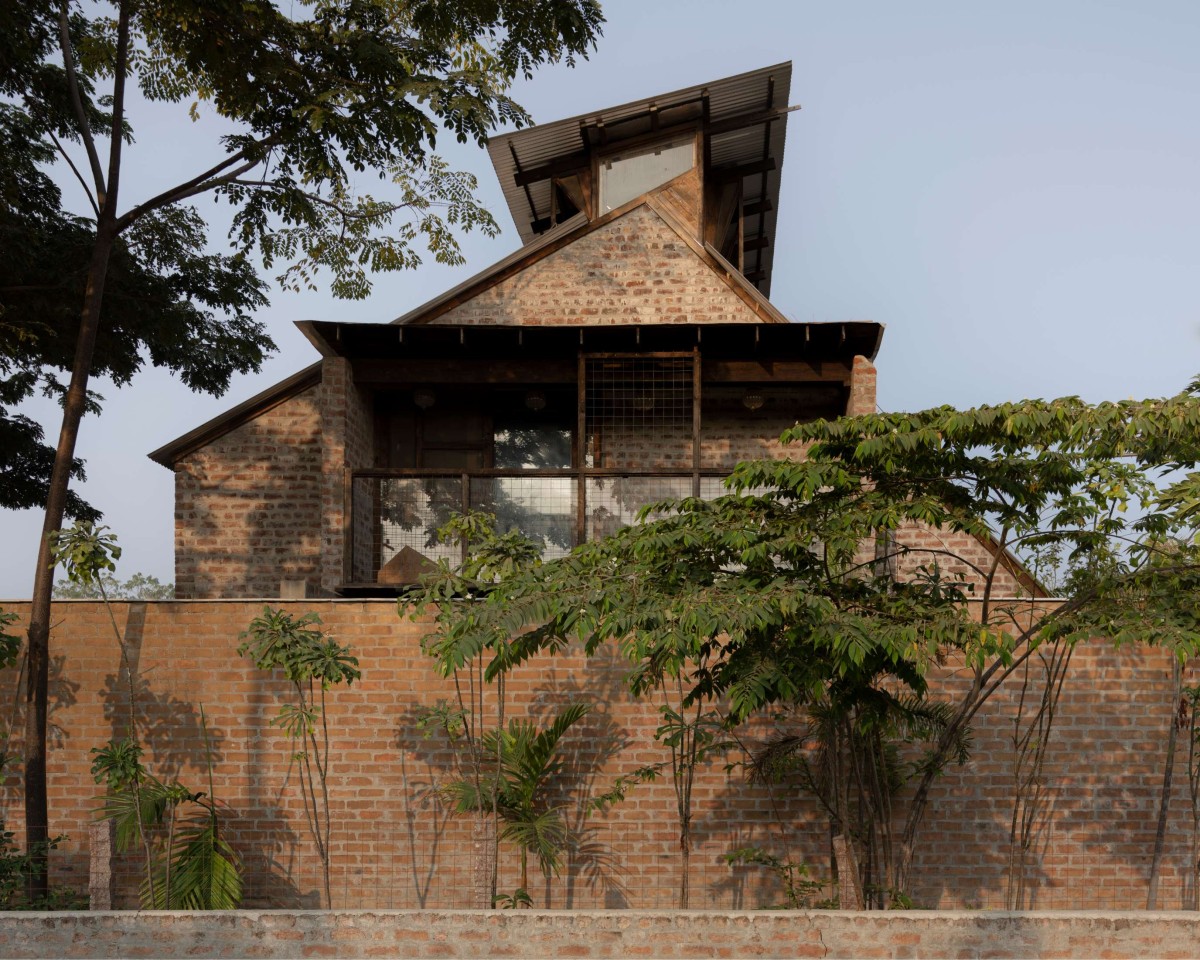 Exterior view of Pott House by Kiron Cheerla Architecture Design